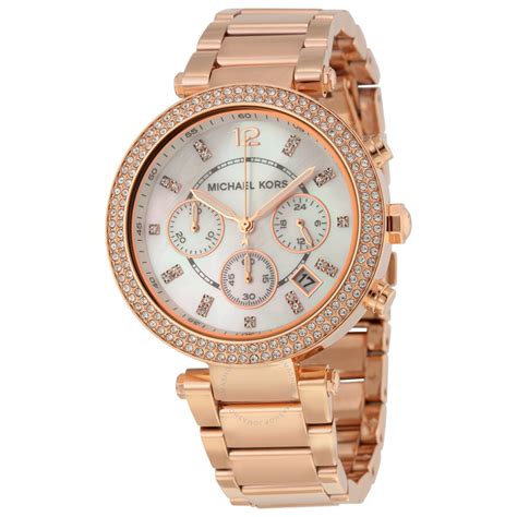 michael kors mk5862 parker rose gold-tone watch|Michael Kors parker rose goldtone.